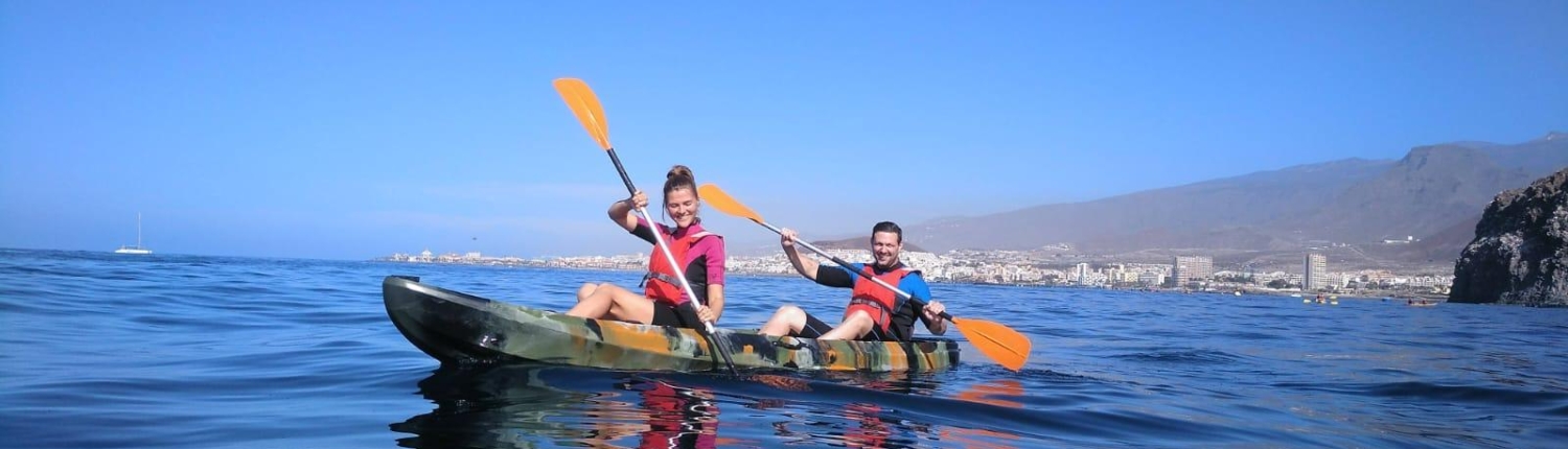 GRAN AZUL by Gaia, especialistas en excursiones en kayak en Tenerife